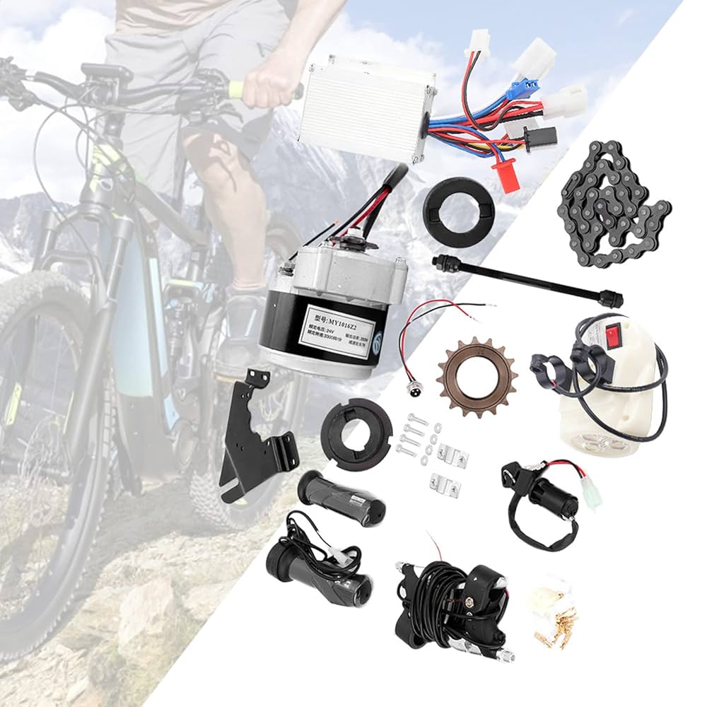 Amazon | 22-28インチ自転車DIY用 モーターコントローラー 付き
